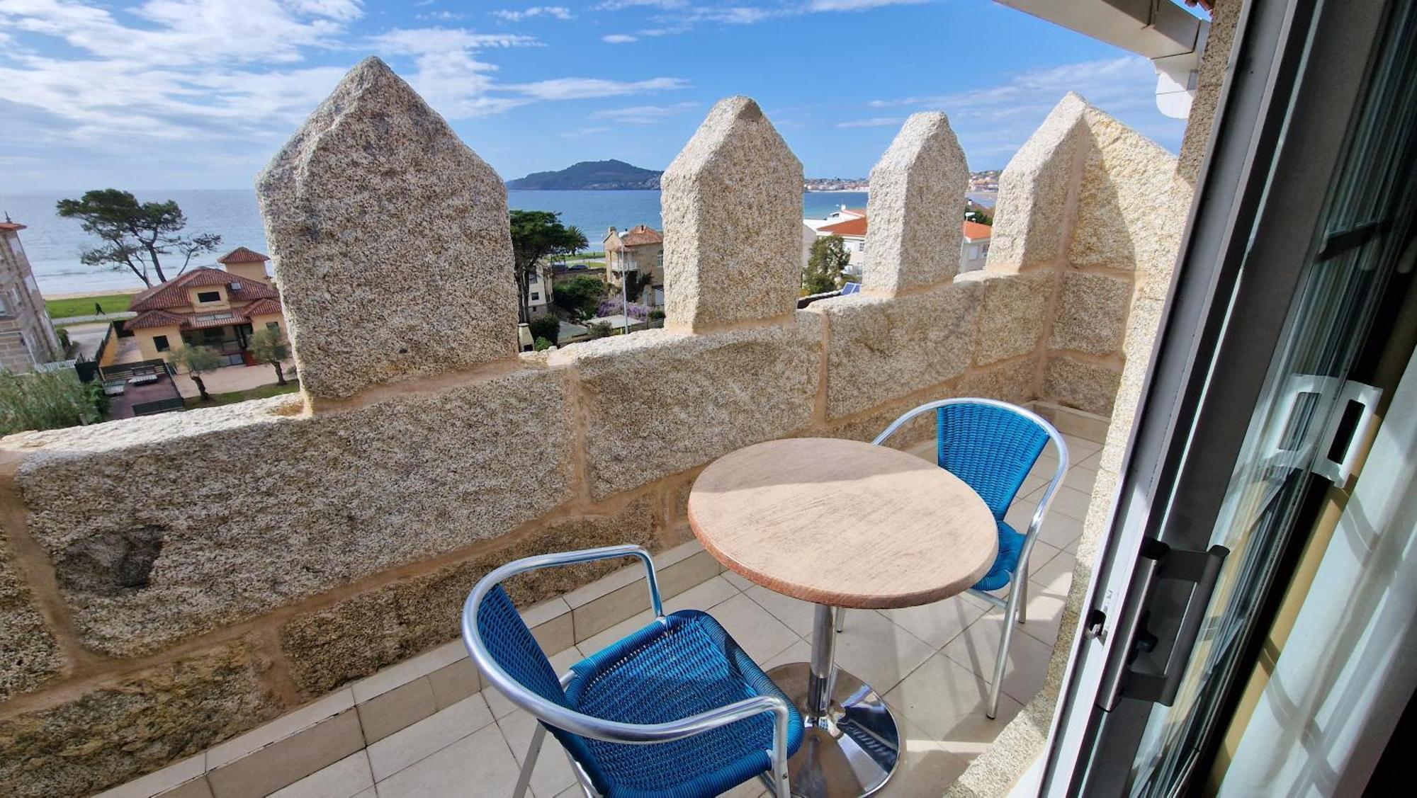 Hotel Miramar Playa America Nigrán מראה חיצוני תמונה