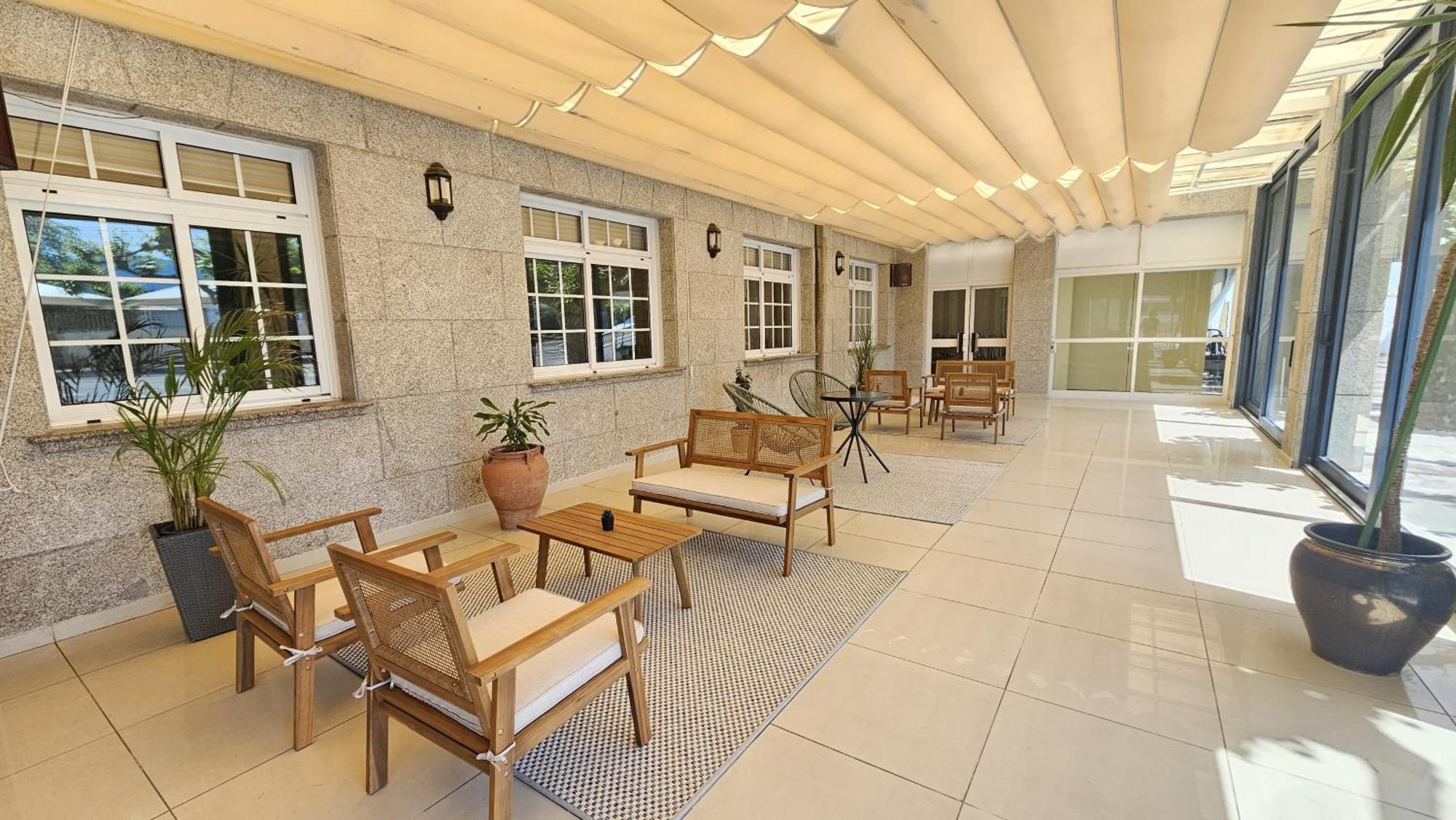 Hotel Miramar Playa America Nigrán מראה חיצוני תמונה